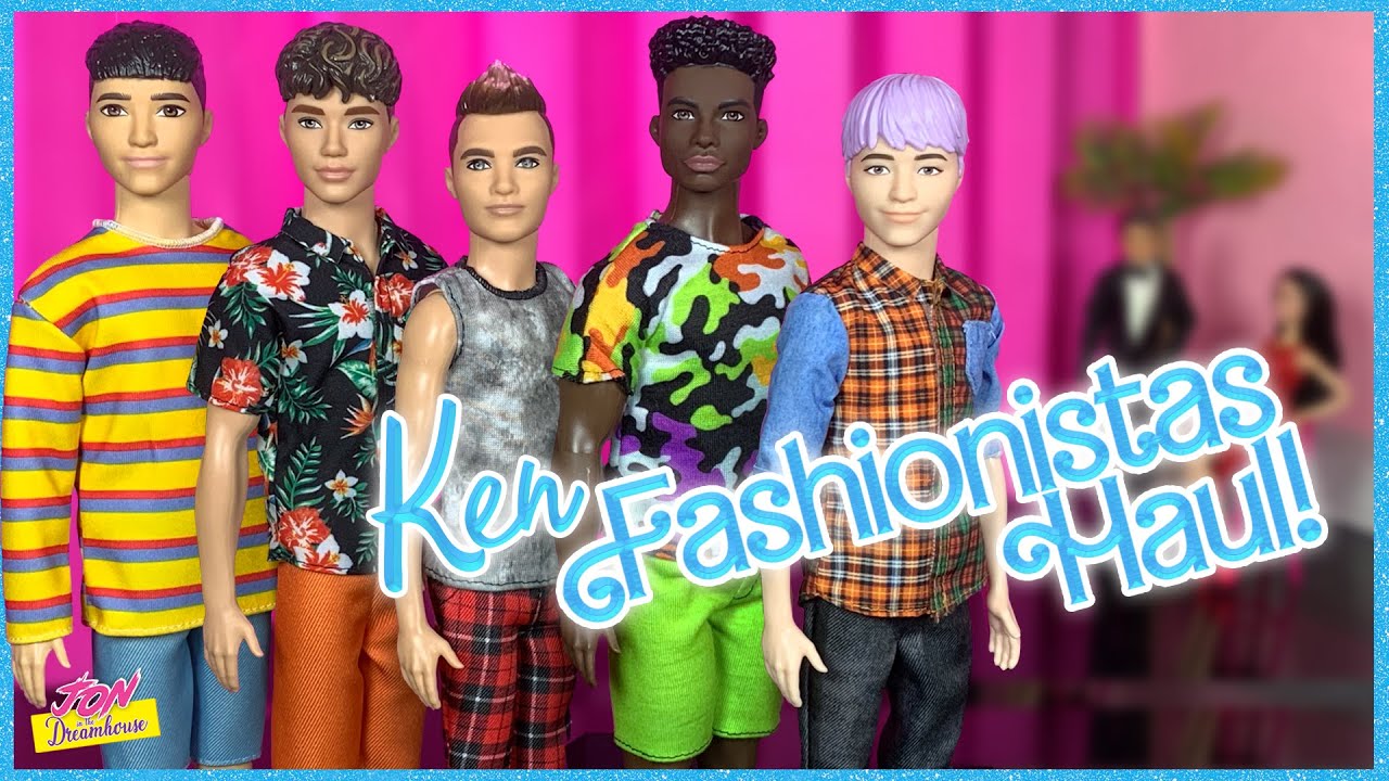 Barbie KEN Fashionistas Haul #3! | Джон в Доме Мечты | Распаковка и обзор
