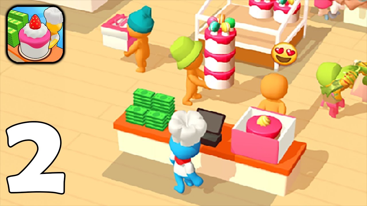 My Sweet Bakery! - Stickman Sweet Bakery - Part 2 - Gameplay Walkthrough(iOS, Android)