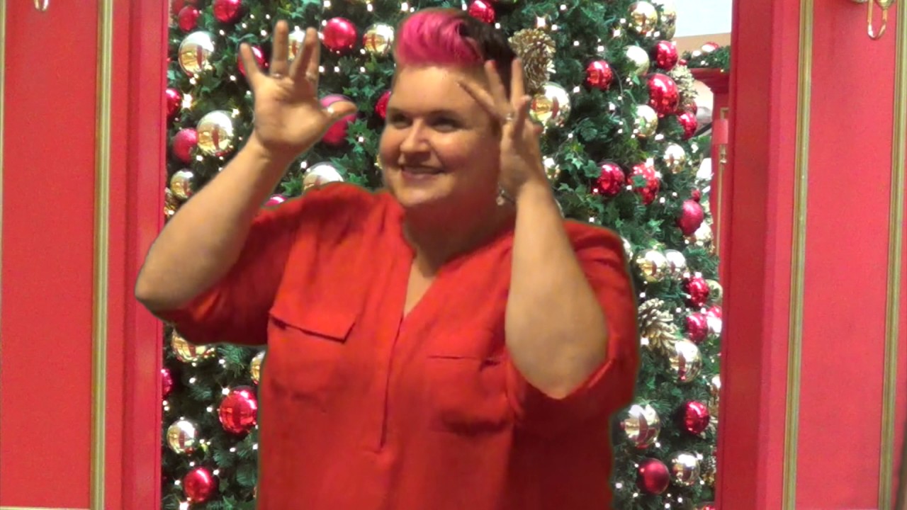 White Christmas ASL interpretation Michael Buble/Shania Twain