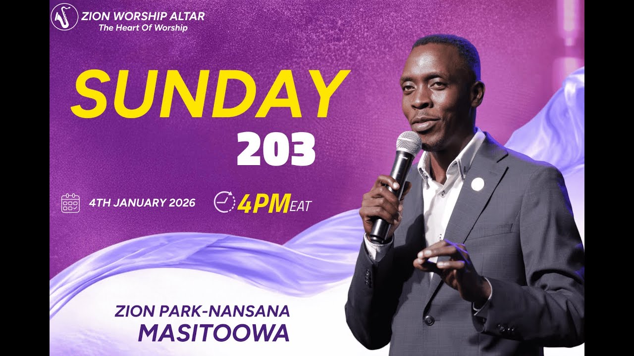Sunday #203  | Zion Worship Altar | 04.01.2026