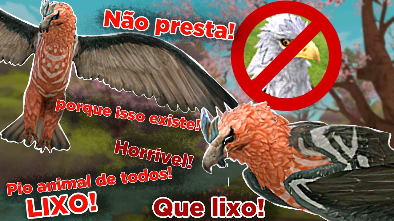 O ANIMAL MAIS ODIADO E INJUSTIÇADO DO WILDCRAFT! A ÁGUIA 🦅