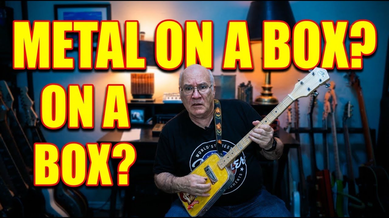 CAN YOU PLAY HEAVY METAL ON A CIGAR BOX GUITAR LIKE THIS?