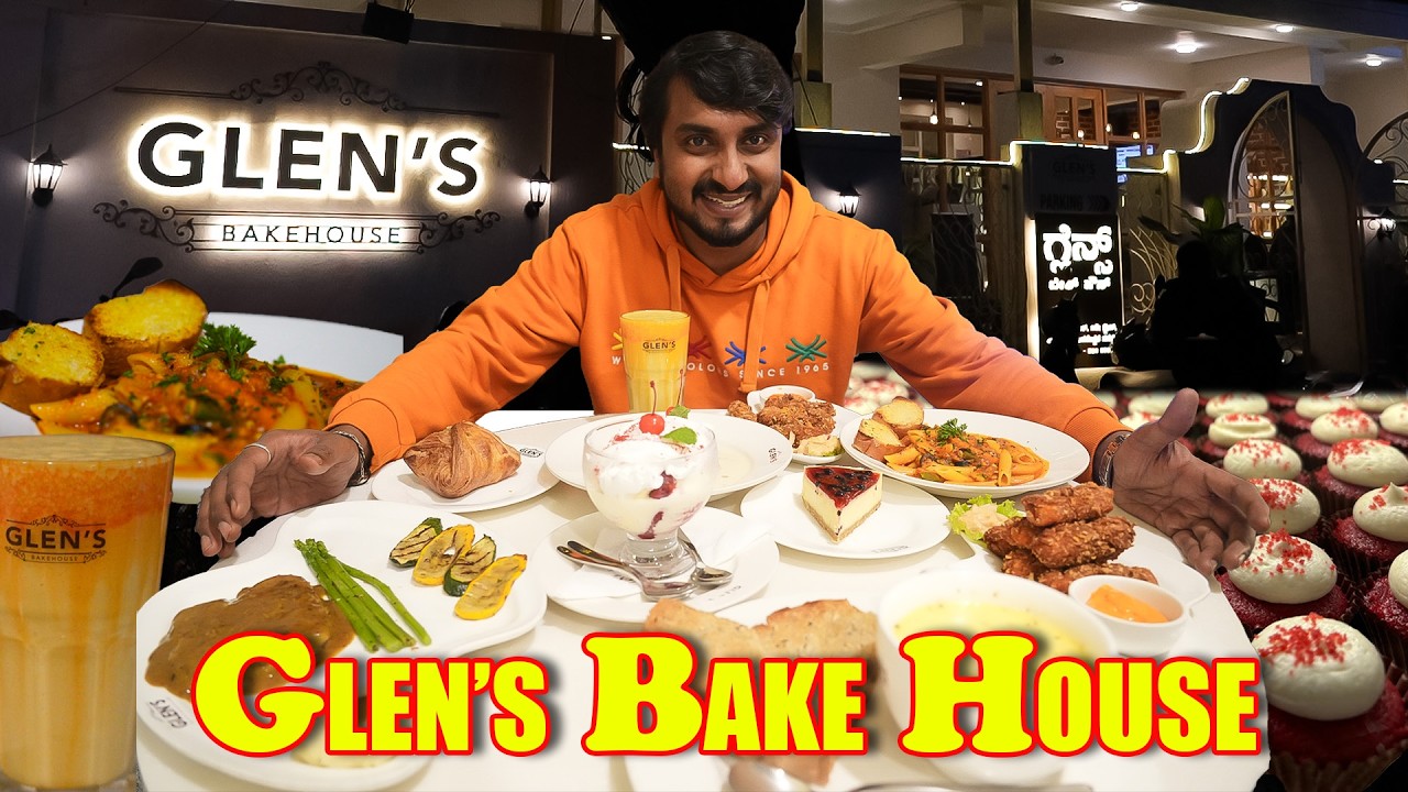 Bengaluru’s most loved dessert spot 🍰✨ | Glen’s Bakehouse visit || MUST TRY PASTA || KANNADA VLG