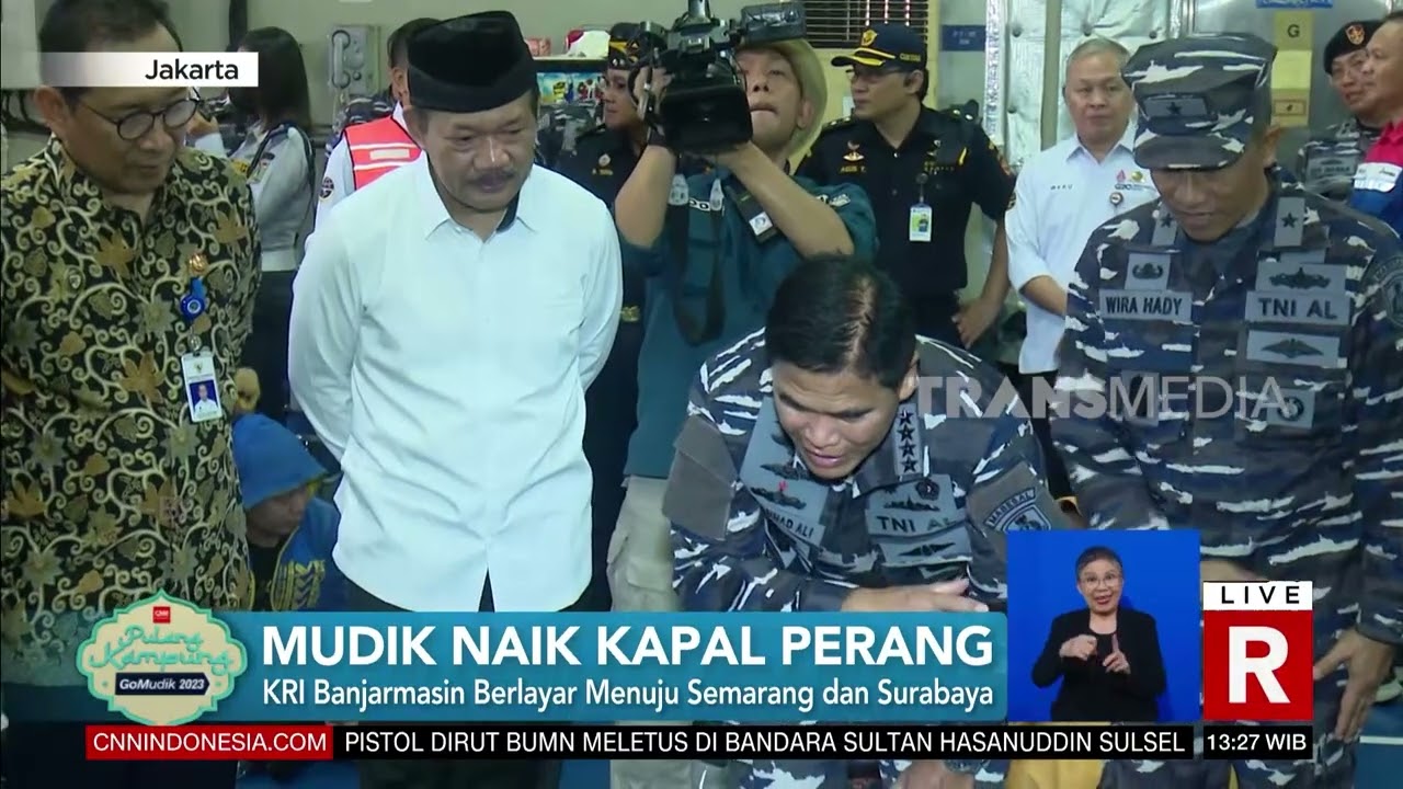 Mudik Naik Kapal Perang | REDAKSI (19/04/23)