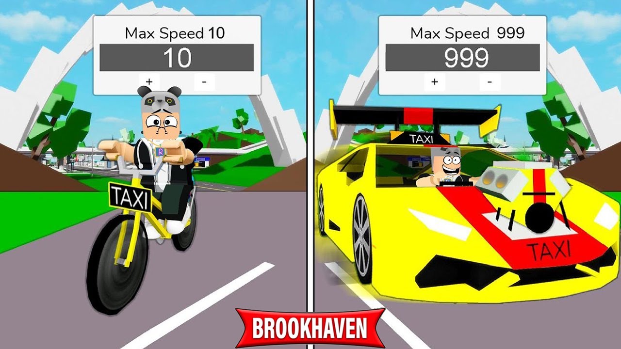HER KAZA YAPTIĞIMDA TAKSİ DEĞİŞİYOR ! - Roblox Brookhaven