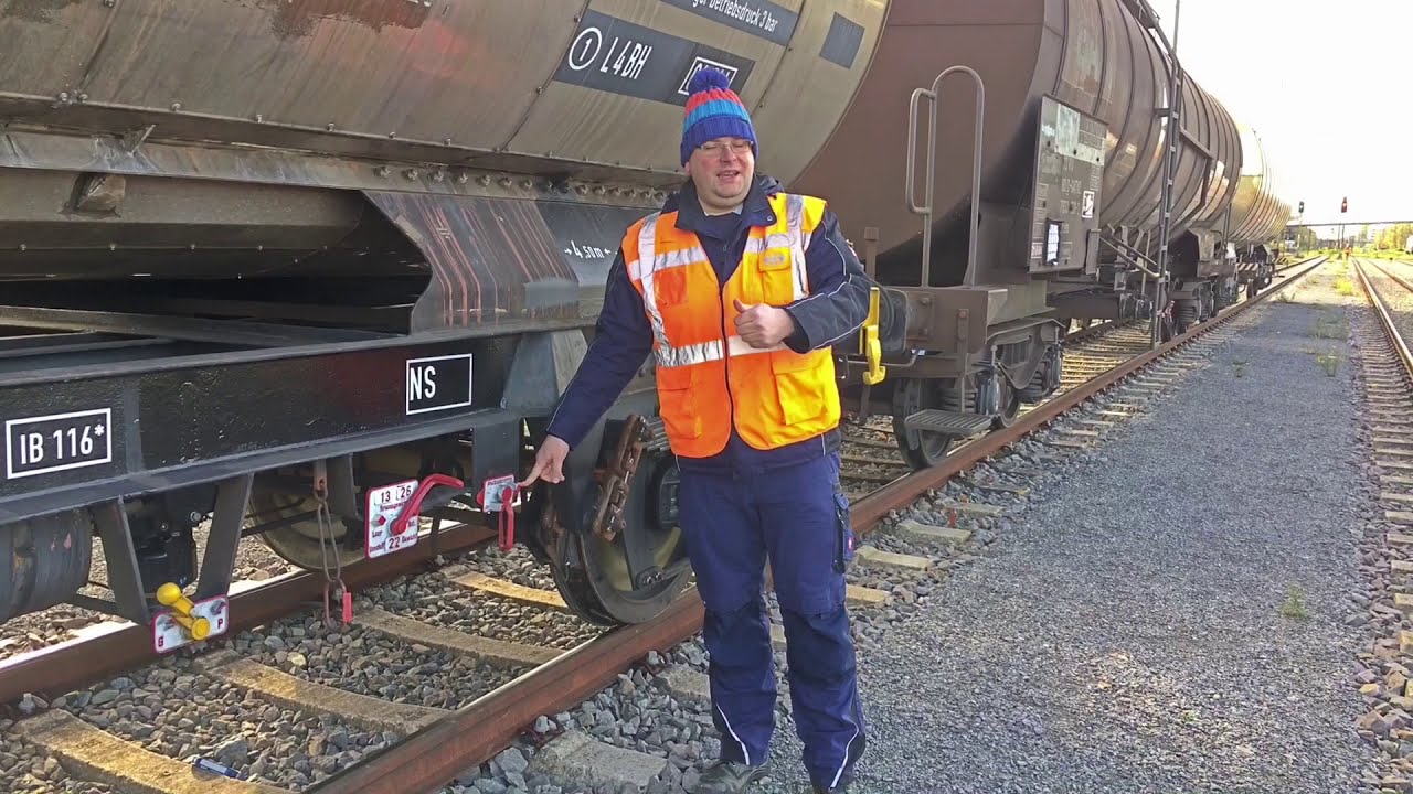 Einar erklärt Eisenbahn - Prüfblicke im Zustandsgang bei voller Bremsprobe 8080