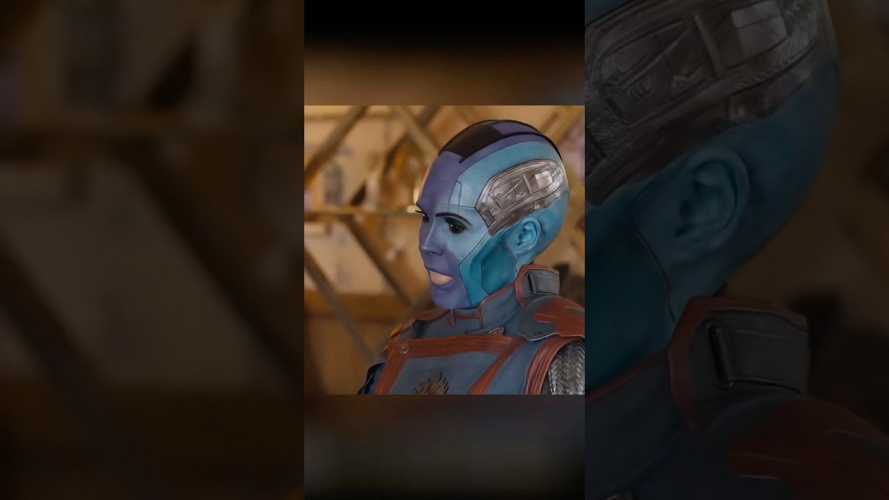 Nebula&rsquo;s deadpan humor is incredibly adorable🤡#nebula #funny #hilarious #marvel #mcu #movie