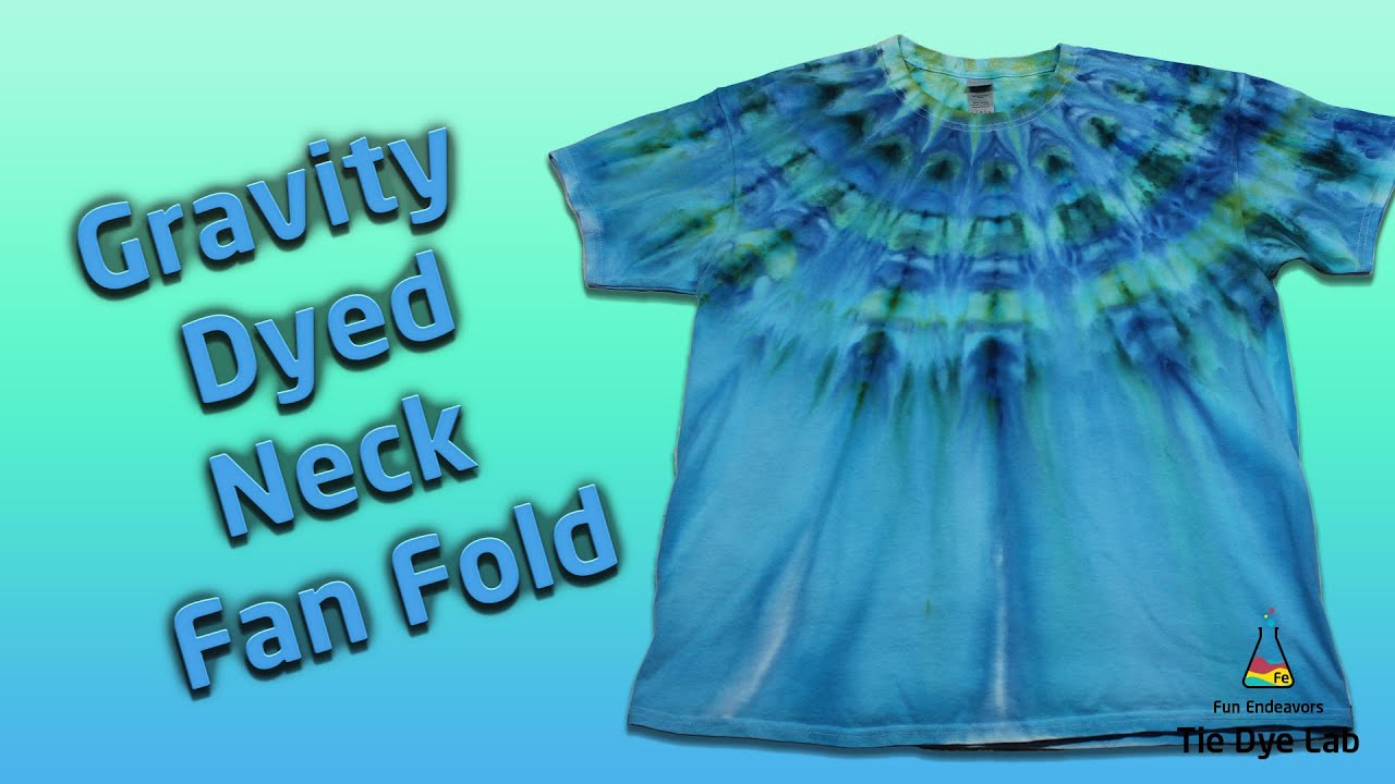 Узоры в технике тай-дай: декольте Gravity Ice Dye [Искупление!]