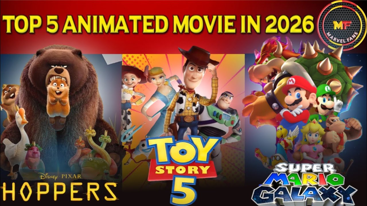 Top 5 Hollywood Animated Movie's In 2026 | Marvel Fans|