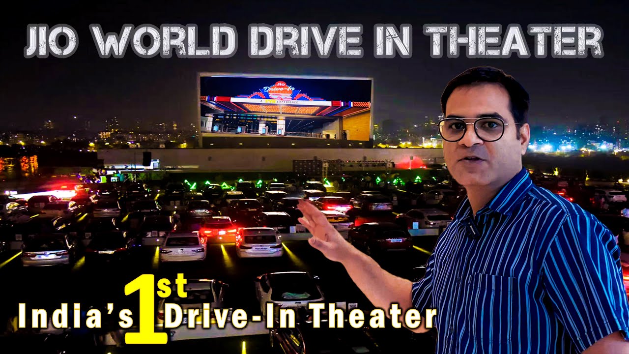 Почувствуйте будущее: автокинотеатр Jio Drive-In в Мумбаи