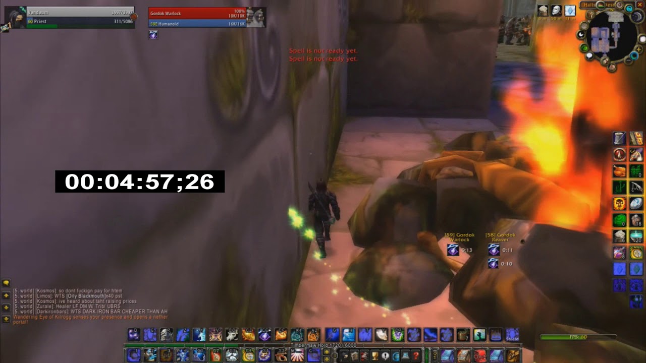 Dire Maul Tribute Priest solo (Kronos III)