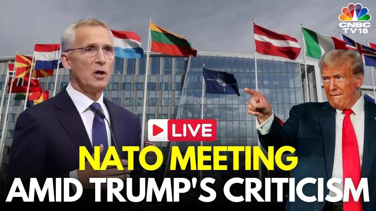 LIVE: NATO Defenece Ministers to Discuss Ukraine, Spending, Deterrence at Brussels Meeting | IN18L