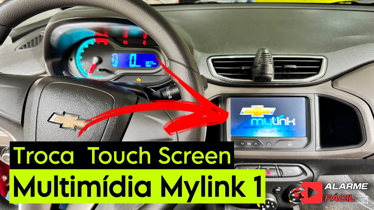 Troca De Tela Touch Screen My Link 1 ☑️ Chevrolet Onix
