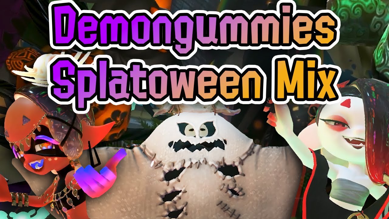 🎃 Anarchy Poisons @demongummies Mix ♫ Caitlin Koi Music Video - Splatoon 3