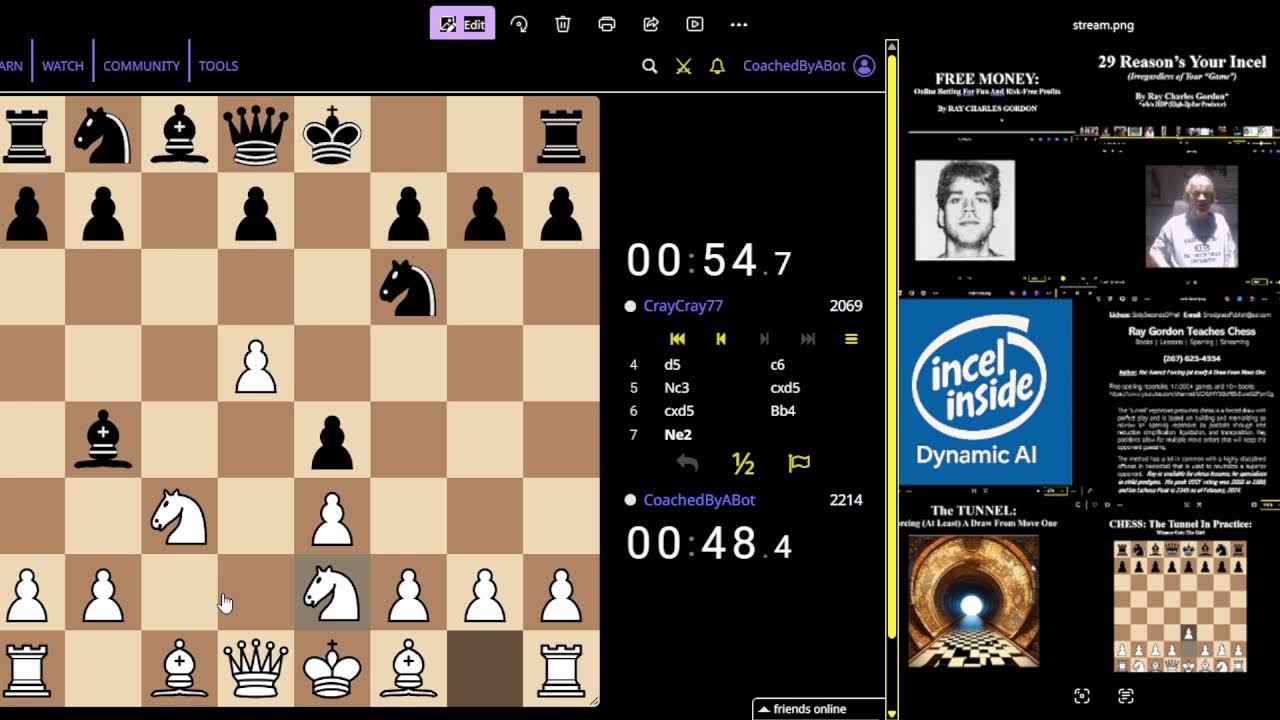 Chess: Winner Gets The Girl!!  (Sunday 02/15/2026 10:00 p.m.)
