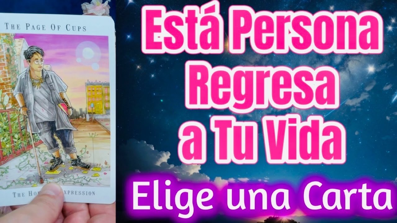 ESTA PERSONA REGRESA A TU VIDA…💗 Todos los Detalles 😲 Tarot Amor Interactivo Canalización