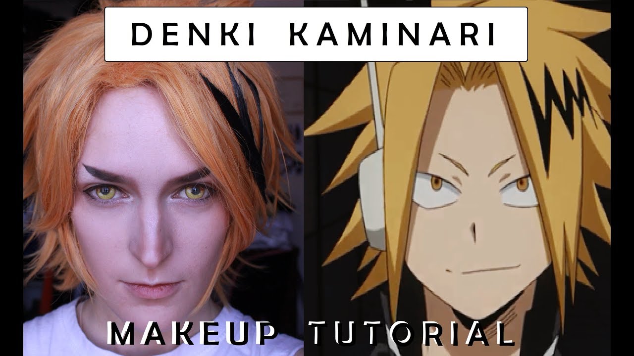 Denki Kaminari BNHA | Makeup Tutorial
