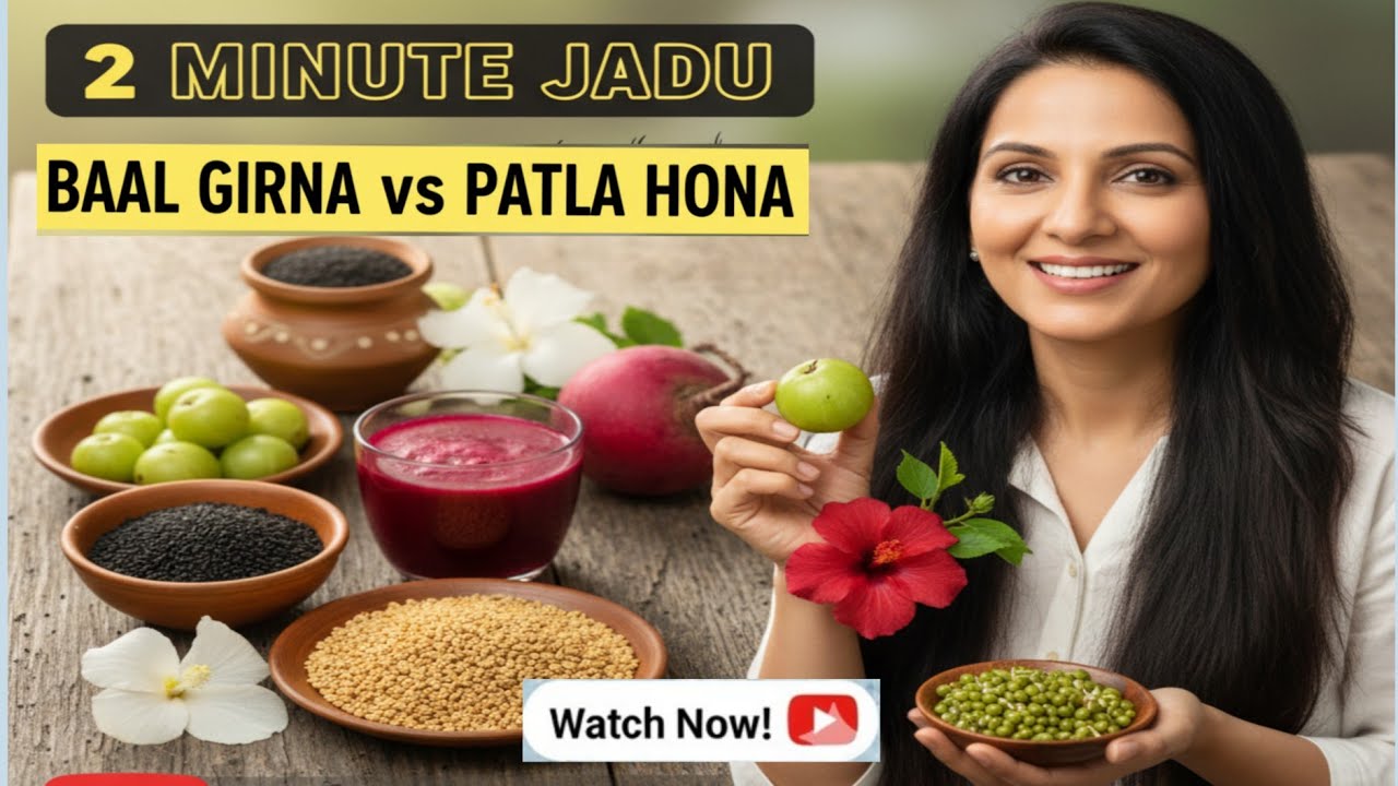 Home Remedies for Hair Fall and Hair Thinking | Natural Hair Loss Fix