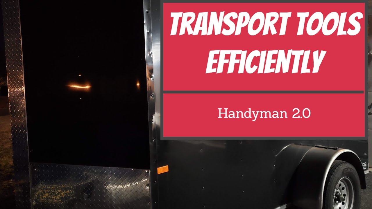 Best Tool Trailer Set Up For Mobility | Handyman Business