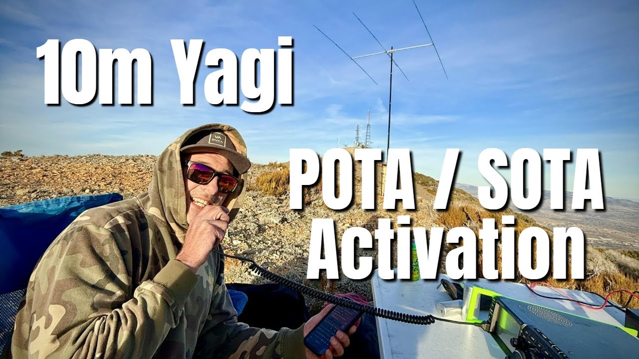 Sirius 10m Yagi SOTA POTA