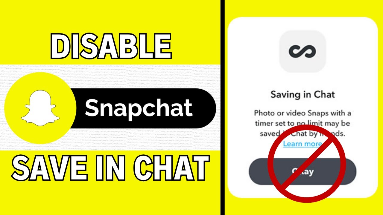 How to Disable Save in Chat Option on Snapchat (Full Guide)