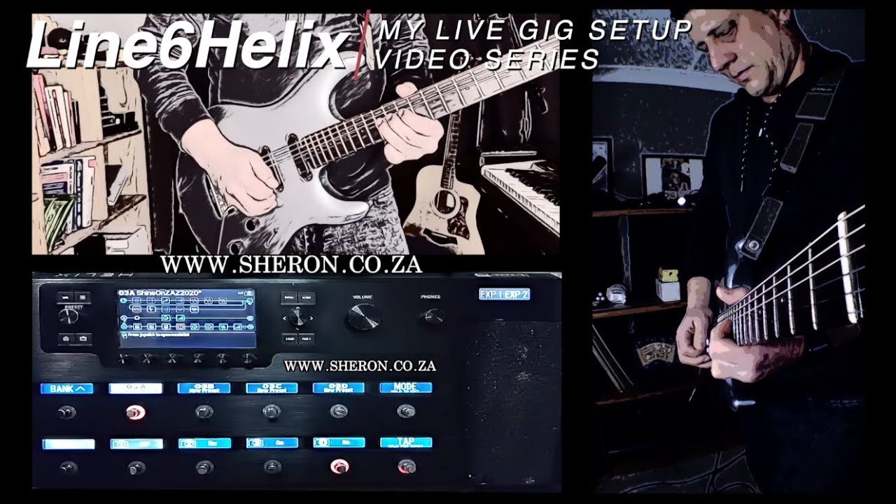 Shine On You Crazy Diamond intro using only the Line 6 Helix