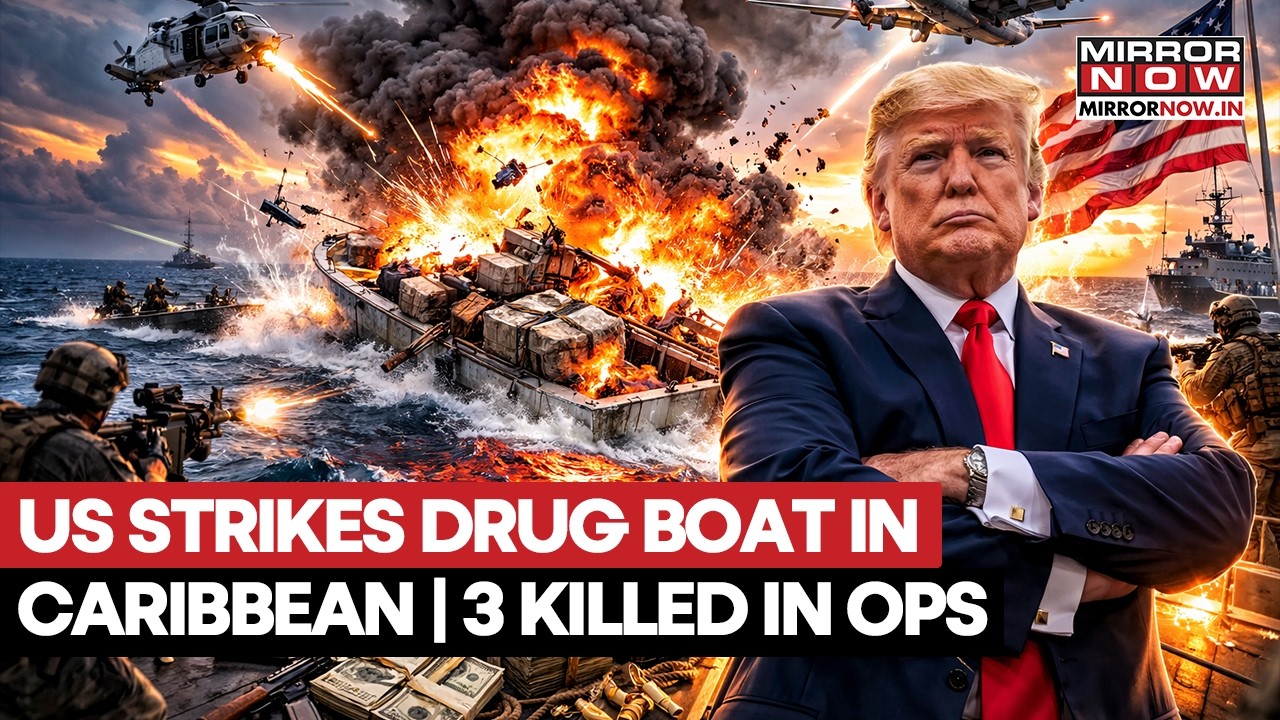 US Strikes Drug Boat In Caribbean, 3 Killed As Maduro Remains Under US Captivity Under Trump
