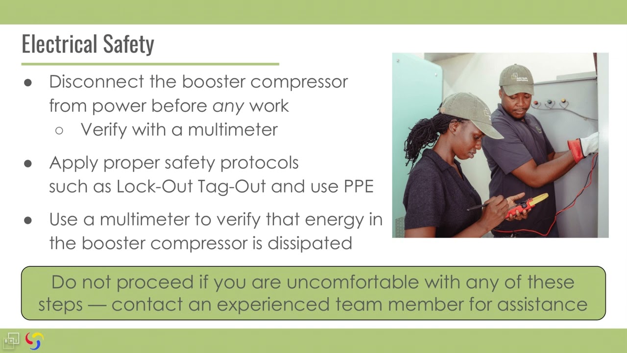 Booster Compressor Maintenance and Operations: Performing Booster Compressor Maintenance (5/5)