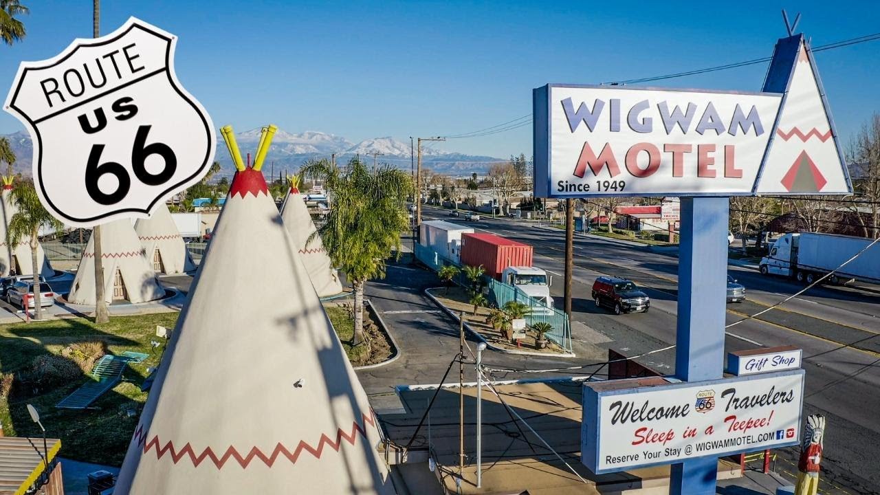 The Wigwam Motel, located in San Bernardino/Rialto, Ca on Historic Route 66 🚙🚘🛻