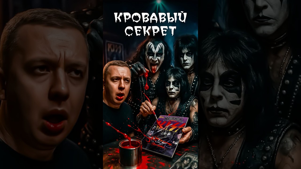 Комиксы написанные кровью #kiss