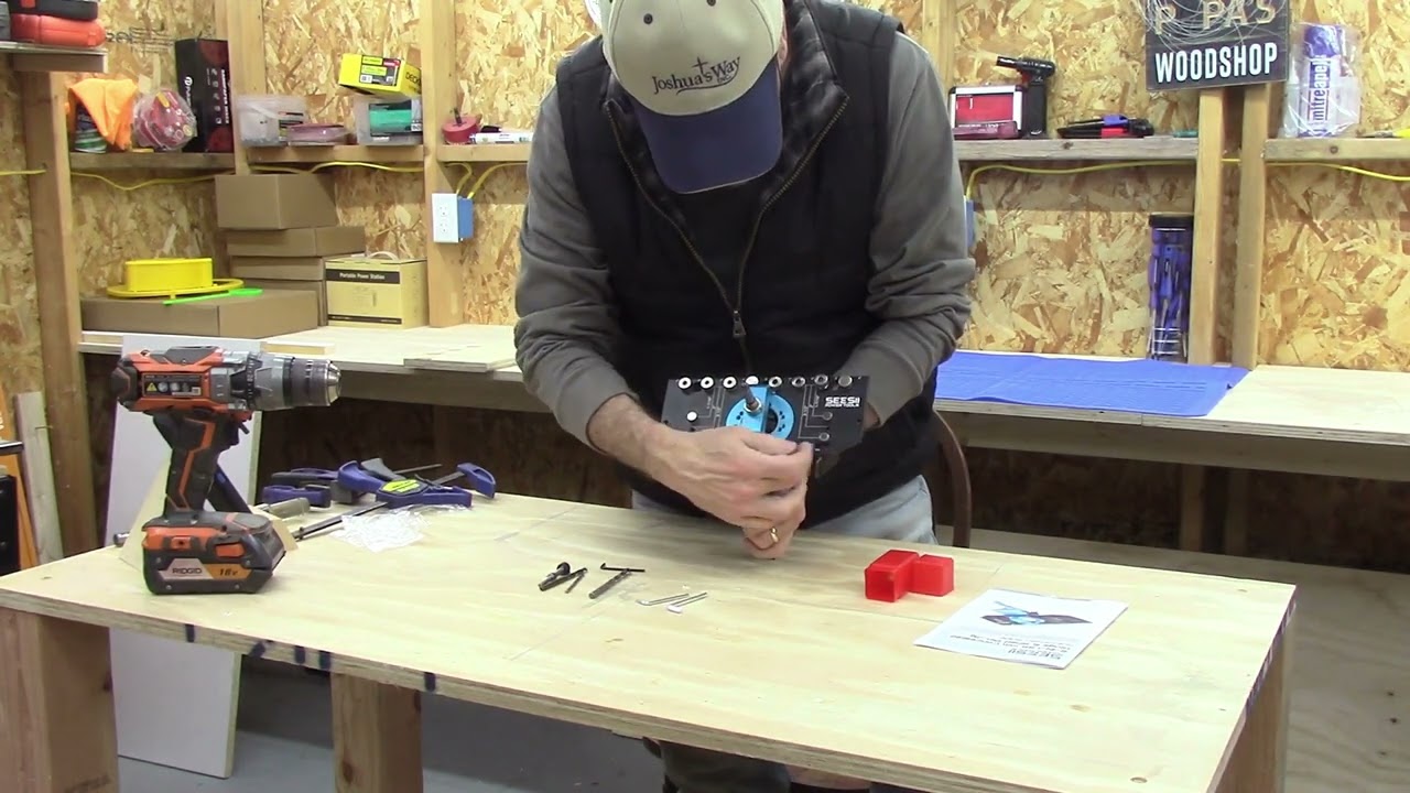 Seesii 2 in 1 Cabinet Hinge Jig