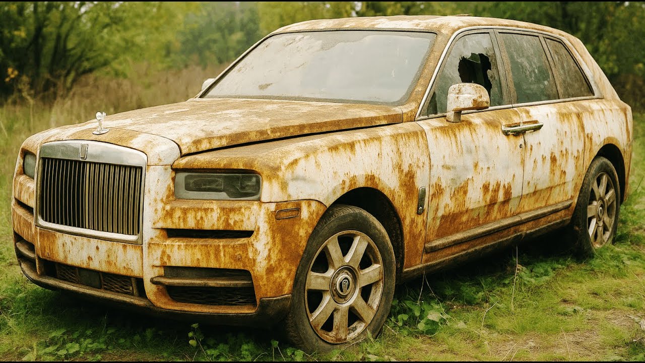 Damaged Rolls-Royce Cullinan Full Rebuild | Ultimate Luxury SUV Restoration & Reveal!