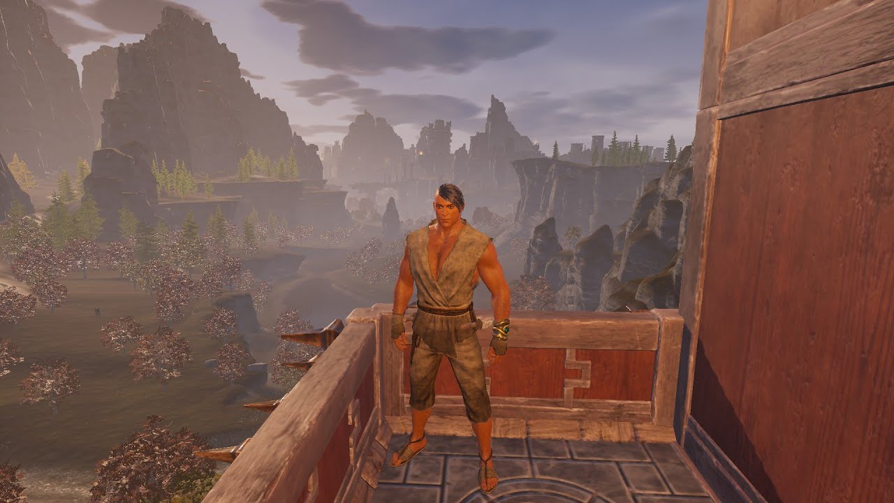 Conan Exiles #18 進軍DLC的第二天，阿時在西普塔島搭建的家園~^^ (with 阿時、卡米、威利)