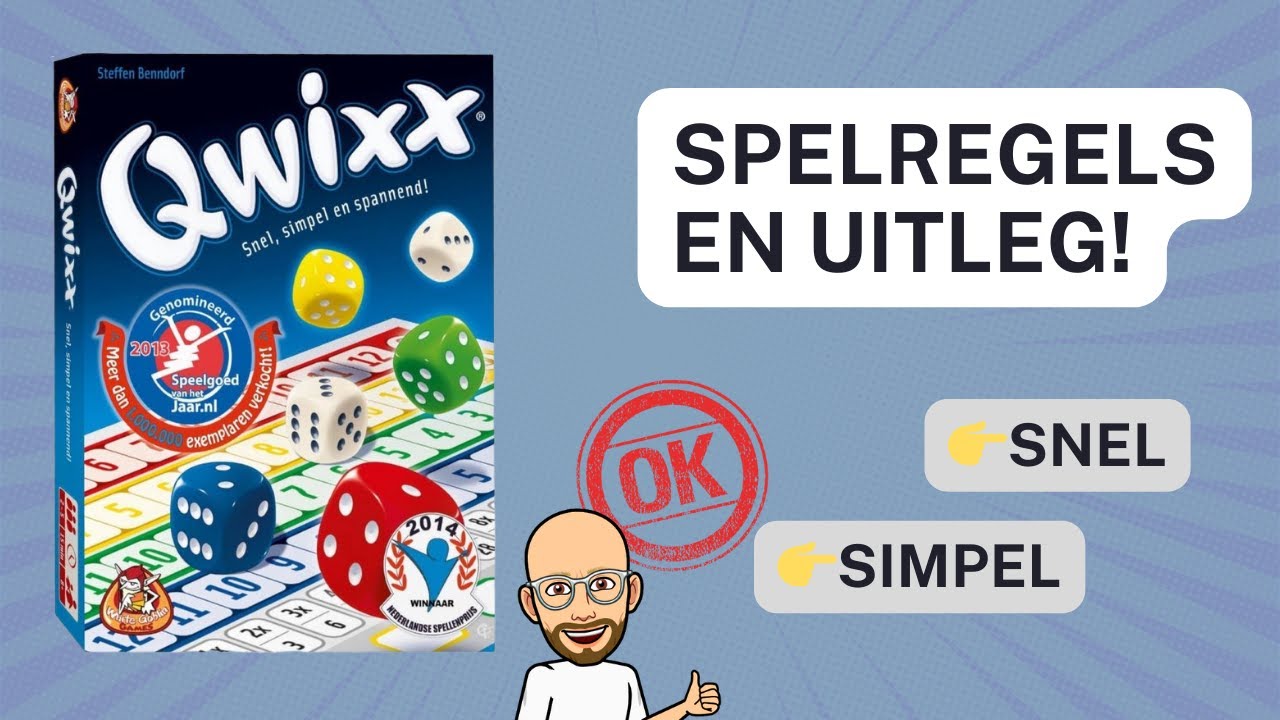 Qwixx spelregels en speluitleg | NEDERLANDS