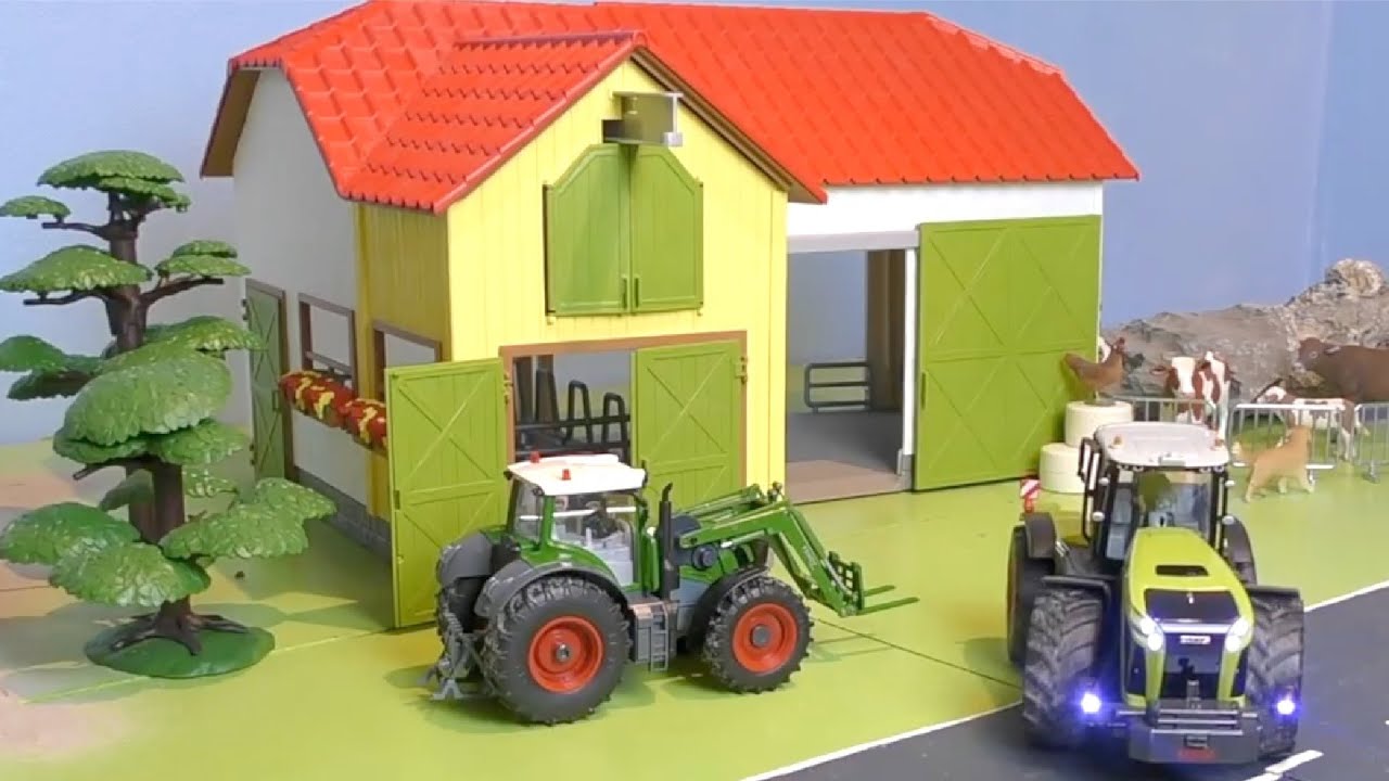 Trecker I Traktor I Bauernhof Spezial - Farm Vehicles for Kids - Kinder Spielzeugwelt
