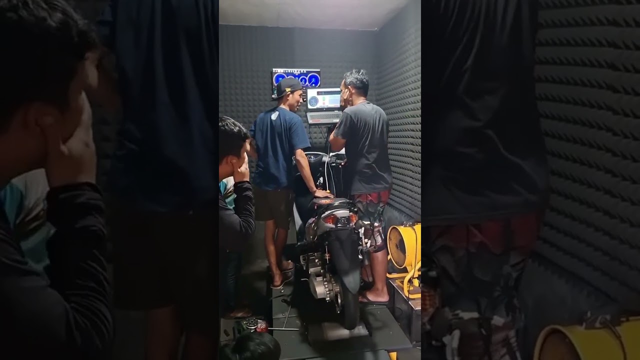 Dyno Tes Mio 130cc #yamahamio 