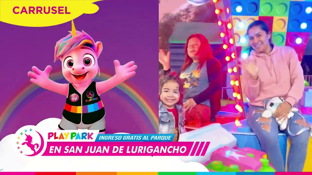 Carrusel en PlayPark SJL🦄