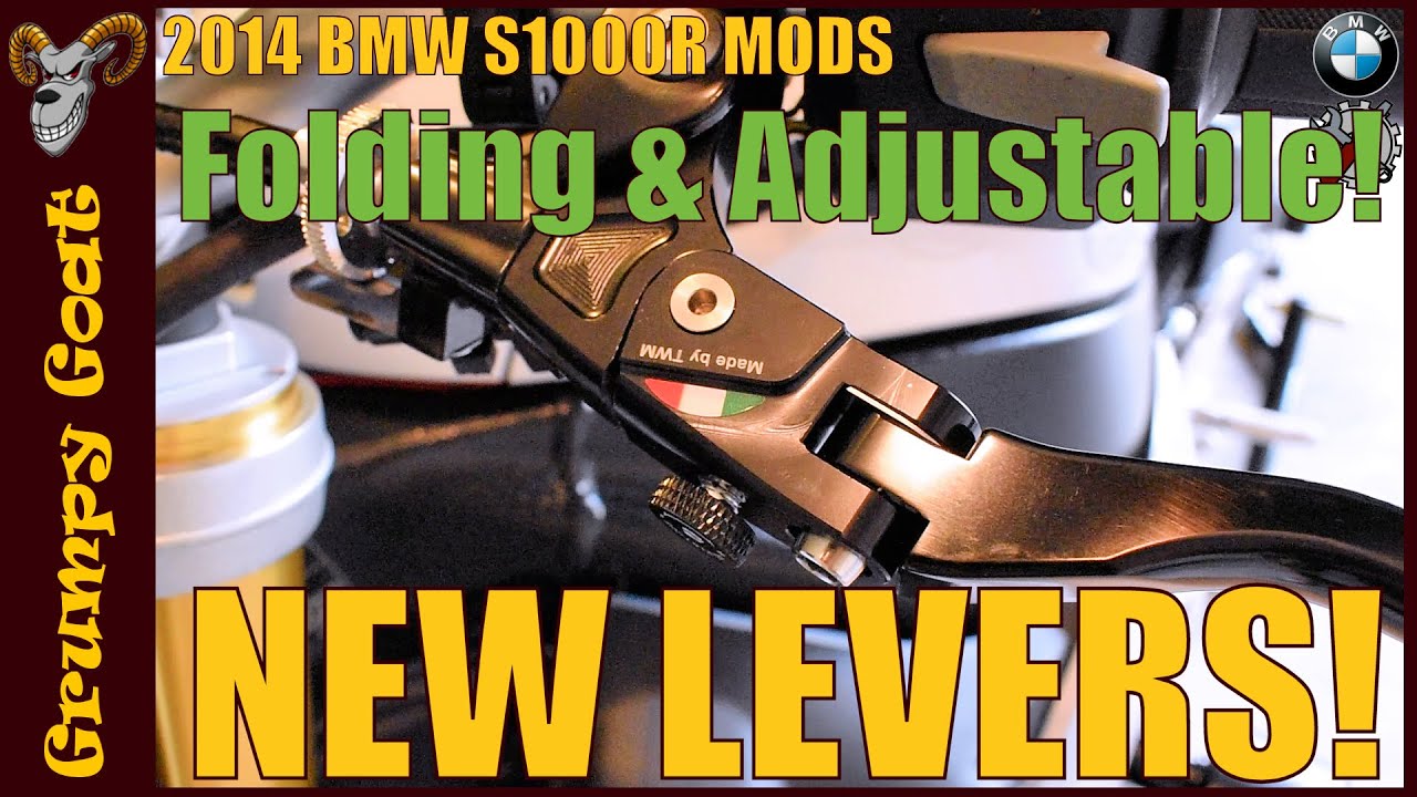 Installation of TWM GP Style Folding Adjustable Levers | 2014 BMW S1000R