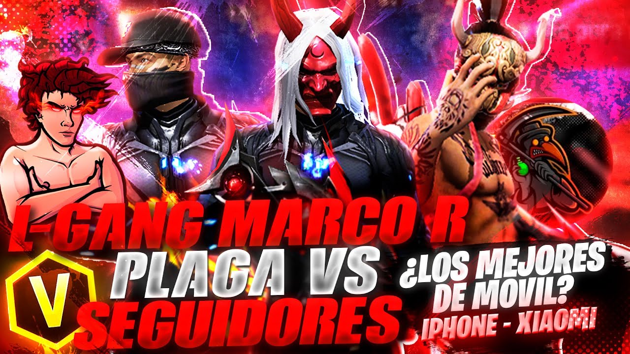 L-GANG, PLAGA, MARCO R EN 1X1 VS SEGUIDORES 🔥 (ENDEMONIADOS) 👹