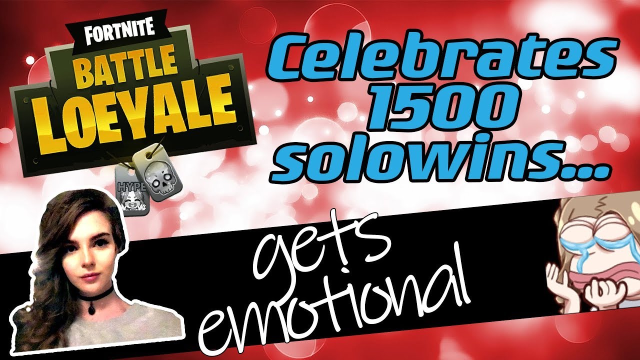 LOEYA CELEBRATES 1500th SOLOWIN - GETS EMOTIONAL