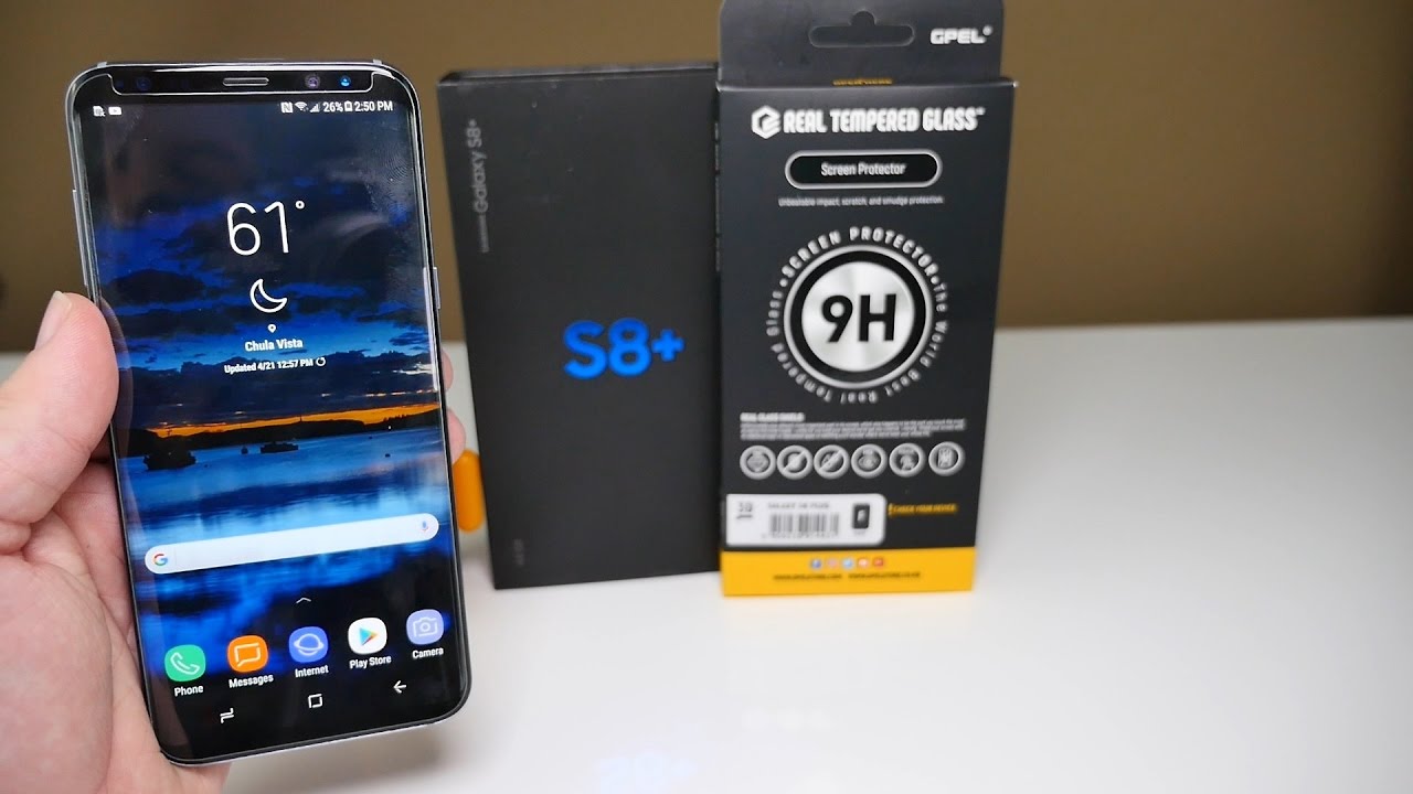 Samsung Galaxy S8 Plus GPEL Tempered Glass REVIEW
