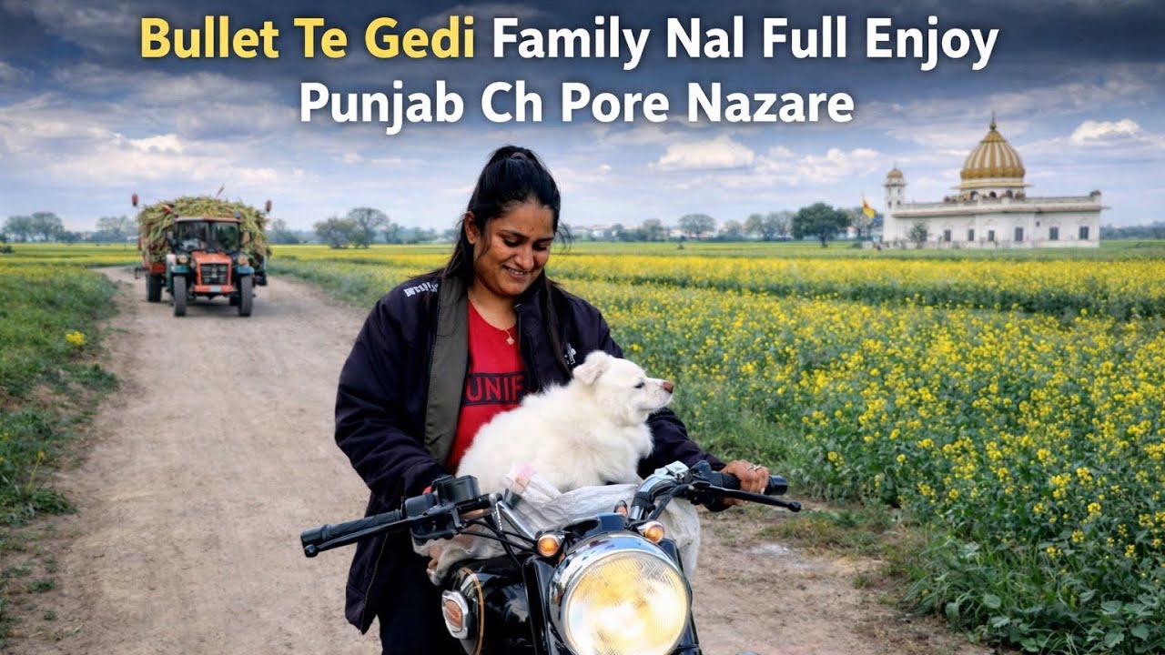 bullet te gedi 🤗 punjab de nzare 🇨🇦❤️ ohitruckerbhenbhra 
