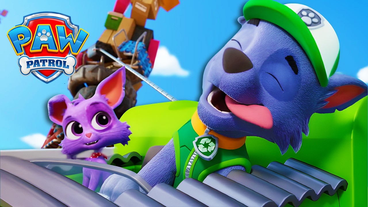 Rocky's Road Trip! | Rocky's Cat-astrophe | PAW Patrol | Cartoons for Kids