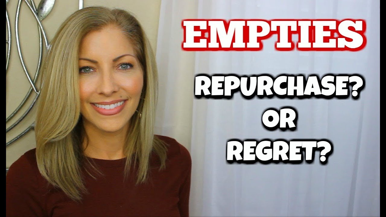 Anti-Aging Skincare Empties - Repurchase or Regret?