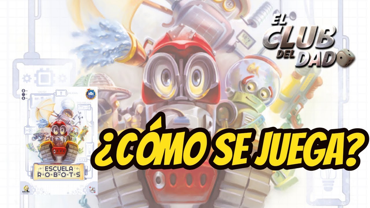 Escuela de Robots - Reseña / Tutorial - Juego de mesa
