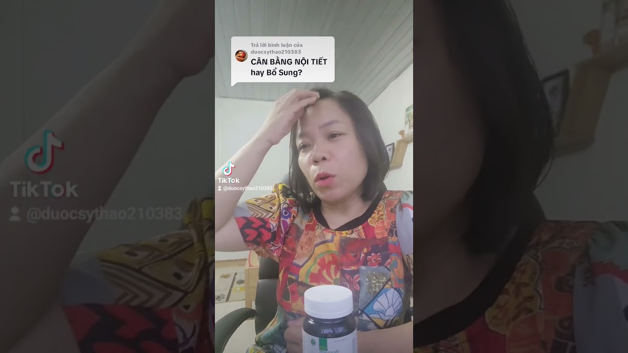 C&Acirc;N BẰNG hay BỔ SUNG nội tiết? #chuyenthamkin