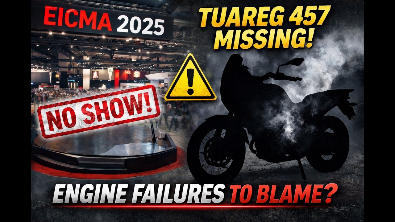 Приводят ли отказы двигателя 457 к задержке выпуска Aprilia Tuareg 457?