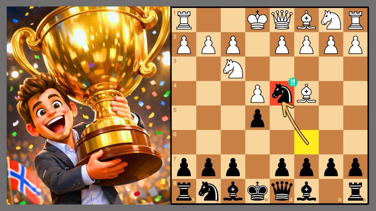 LA TRAMPA PERFECTA para GANAR con NEGRAS😱🏆