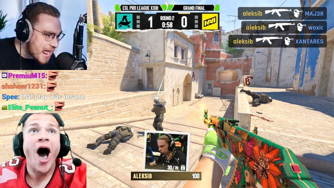I Trolled Jynxzi While He Co-Streamed His First CS2 Grand Final | NAVI vs. Aurora