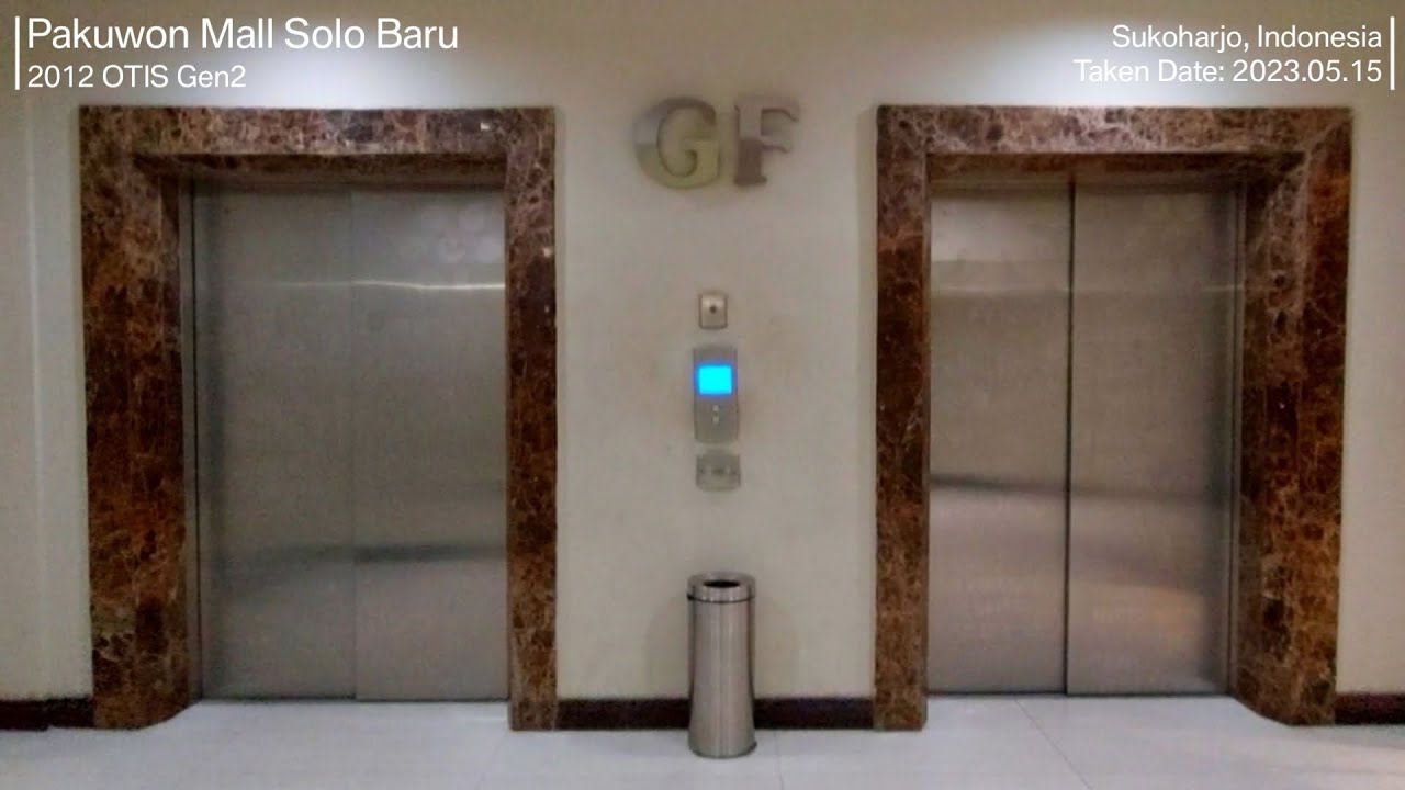 OTIS Gen2 Traction Elevator at Pakuwon Mall Solo Baru, Sukoharjo